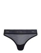 Thong Stringit Alusvaatteet Black Tommy Hilfiger