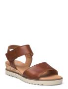 Wedge Sandal Matalapohjaiset Sandaalit Brown Gabor