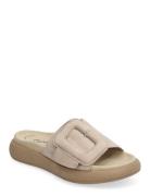 Slip-In Matalapohjaiset Sandaalit Beige Gabor