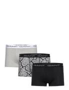 Paisley Print Trunk 3-Pack Bokserit Black GANT