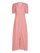 Ellen Long Dress Maksimekko Juhlamekko Pink Once Untold