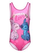 Swimsuit Uimapuku Uima-asut Pink Lilo & Stitch