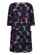 Jenni Dress St S Lyhyt Mekko Navy Martinex