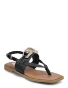 Genie Sandal Matalapohjaiset Sandaalit Black Steve Madden