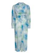 Dress Bloom Alix Polvipituinen Mekko Blue ROSEANNA