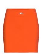 Raphaela Mid Skirt Lyhyt Hame Orange J. Lindeberg