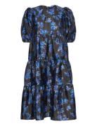 Lilicras Dress Polvipituinen Mekko Blue Cras