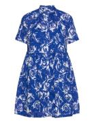 Dresses Light Woven Lyhyt Mekko Blue Esprit Casual