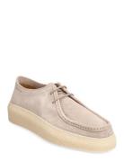 Bravoz Low Lace Shoe Desert-kengät Nauhakengät Cream GANT