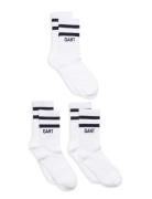 Sport Socks 3-Pack Sukat White GANT