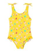 Nmfzulle Swimsuit Box Uimapuku Uima-asut Yellow Name It