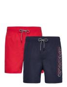 Jpstfiji Jjswim Double Logo 2Pk Mp Uimashortsit Navy Jack & J S