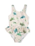 Eva – Swimsuit 1-2 Years – First Swim Uimapuku Uima-asut Beige Filibab...