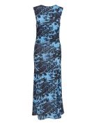 Bliagz P Long Dress Maksimekko Juhlamekko Blue Gestuz