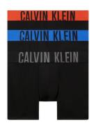 Boxer Brief 3Pk Bokserit Black Calvin Klein