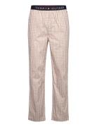 Woven Pant Print Olohousut Beige Tommy Hilfiger