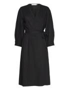 Amosiw Dress Polvipituinen Mekko Black InWear