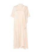 Harpergz Knot Long Dress Polvipituinen Mekko White Gestuz