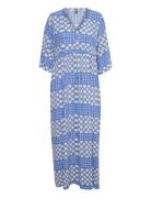 Cusantori Maxi Dress Maksimekko Juhlamekko Blue Culture