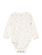 Bing - Bodysuit Bodies Long-sleeved Cream Hust & Claire