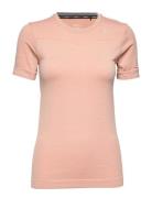 Fuseknit Comfort Rn Ss Sport T-shirts & Tops Short-sleeved Pink Craft