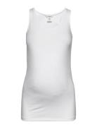 Top Mom Karin Tops T-shirts & Tops Sleeveless White Lindex