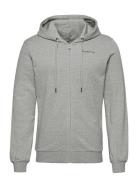 Knowledge Hood Zip Sweat - Gots/Veg Tops Sweat-shirts & Hoodies Hoodie...