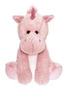 Unicorn, Sitting, Big Toys Soft Toys Stuffed Animals Pink Einhorn