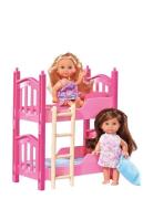 Evi Love 2 Floor Bed Toys Dolls & Accessories Dolls Multi/patterned Si...