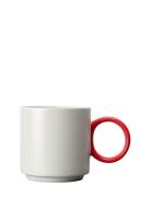 Cup Noor Home Tableware Cups & Mugs Coffee Cups Grey Byon