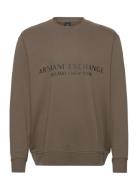 Sweatshirts Tops Sweat-shirts & Hoodies Sweat-shirts Khaki Green Arman...