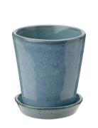 Knabstrup Odlingskruka Ø 10.5 Cm Dusty Blue Home Decoration Flower Pot...