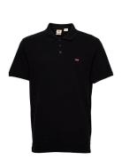 Levis Hm Polo Mineral Black Pi Tops Polos Short-sleeved Black LEVI´S M...