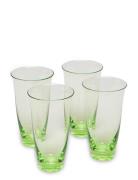 Universal Glass Frances Home Tableware Glass Drinking Glass Green Sera...