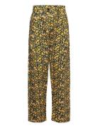 Matti Bottoms Trousers Straight Leg Multi/patterned Stella Nova