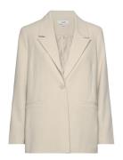 Maeva-M Blazers Single Breasted Blazers Cream MbyM