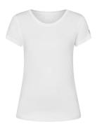 W Base Tee 140 Sport T-shirts & Tops Short-sleeved White Super.natural