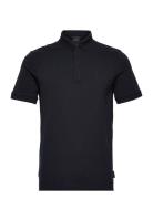 Polo Tops Polos Short-sleeved Black Armani Exchange