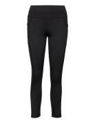 W Pocket Lgn Sport Running-training Tights Black Adidas Golf