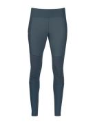 Fløyen Outdoor Tights Women Sport Running-training Tights Blue Bergans