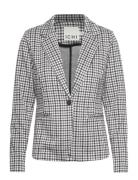 Ihkate Small Check Bl Blazers Single Breasted Blazers Multi/patterned ...