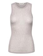 Alberte Wool Top Tops T-shirts & Tops Sleeveless Grey Gai+Lisva