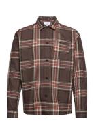 Keanu Check Twill Shirt Tops Overshirts Les Deux