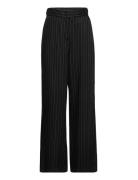 Nlfrin Hw Wide Pant Bottoms Trousers Wide Leg Black LMTD