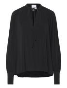 Leo - Day Wish Tops Blouses Long-sleeved Black Day Birger Et Mikkelsen