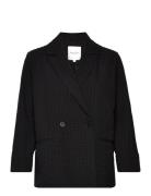 Abbeypw Bz Blazers Double Breasted Blazers Black Part Two