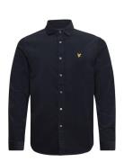 Needle Cord Shirt Tops Shirts Casual Navy Lyle & Scott