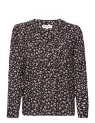 Helena Shirt Tops Blouses Long-sleeved Multi/patterned Lollys Laundry