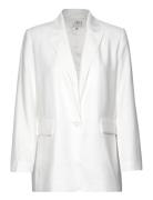 Disa New Blazer Blazers Single Breasted Blazers White Second Female