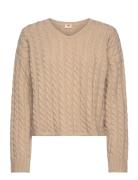 Rae Sweater Macadamia Tops Knitwear Jumpers Beige LEVI´S Women